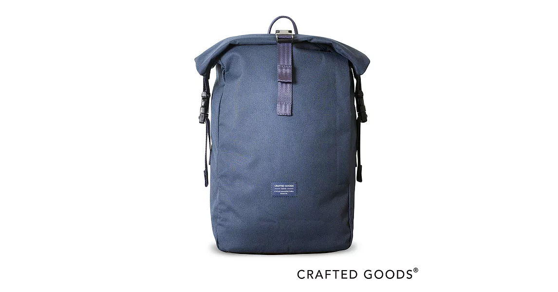 CRAFTED GOODS TODERO 力行者中型後背包 (海軍藍)