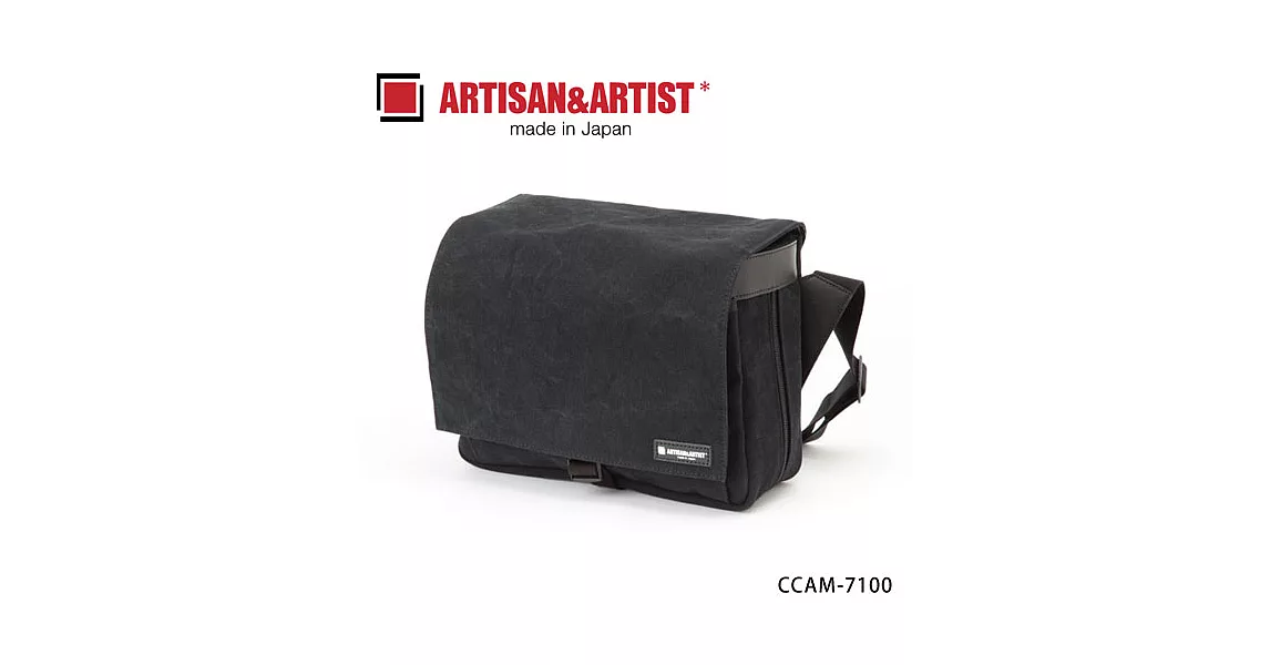 日本 ARTISAN＆ARTIST 帆布相機包 CCAM-7100 黑色 (AA)