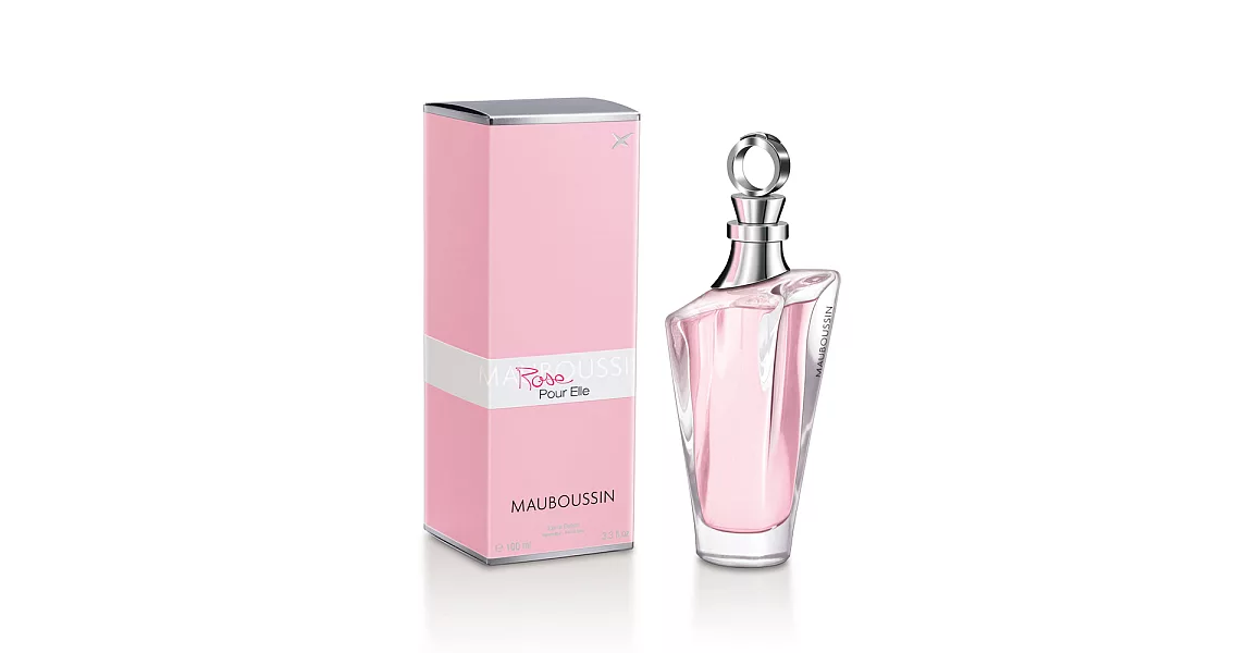 MAUBOUSSIN Rose Pour Elle 夢寶星瑰麗女性淡香精 100ml(送同品牌包+針管香)