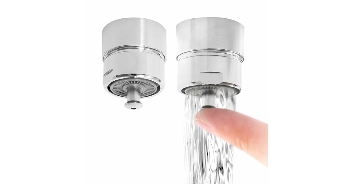 【歐奇納 OHKINA】水龍頭觸碰式節水器(2入裝)