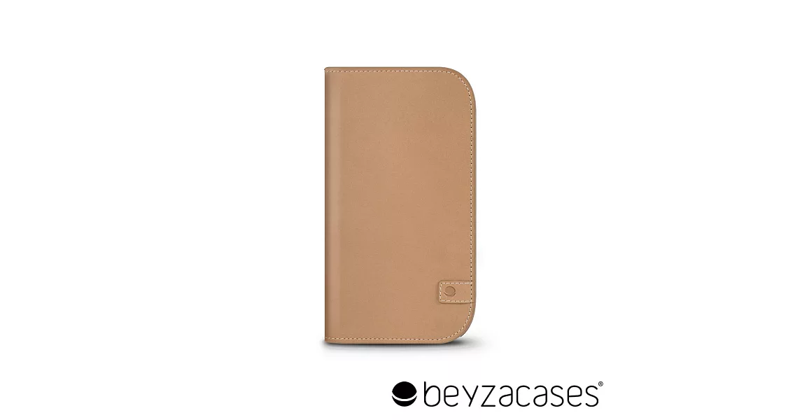 Beyzacases Natural Wallet iPhone 6 專用樸質雅緻皮夾護套 (駱駝淺棕)