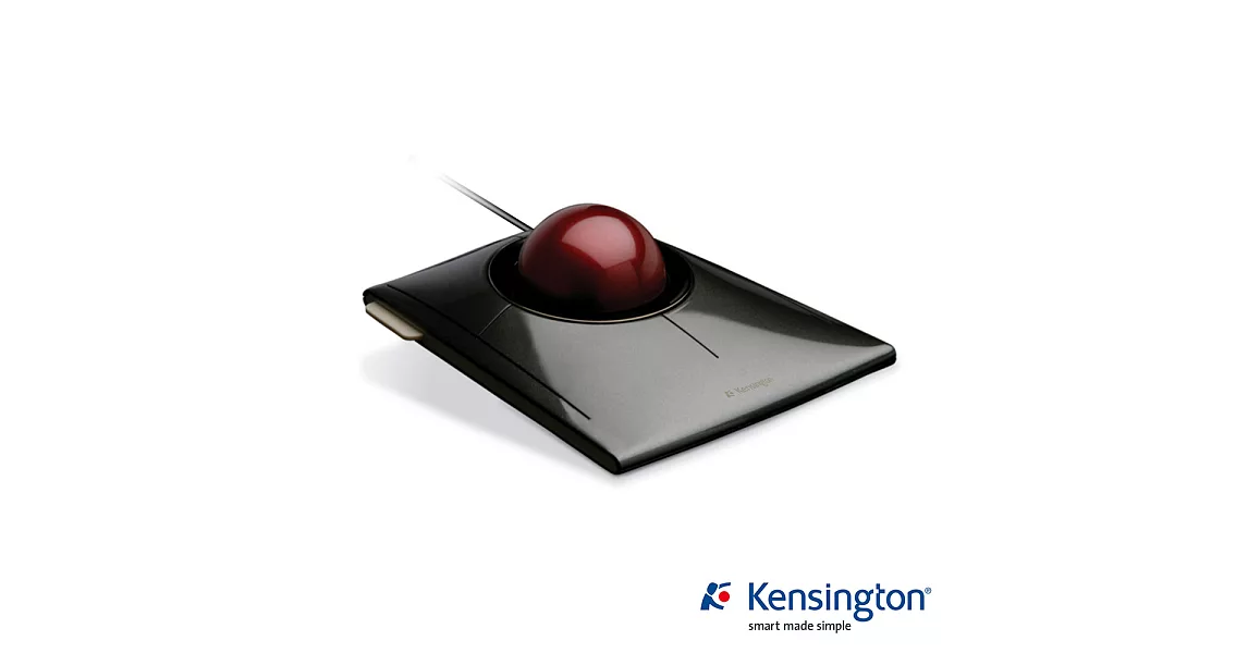 Kensington SlimBlade™ Trackball Mouse 時尚多媒體軌跡球滑鼠