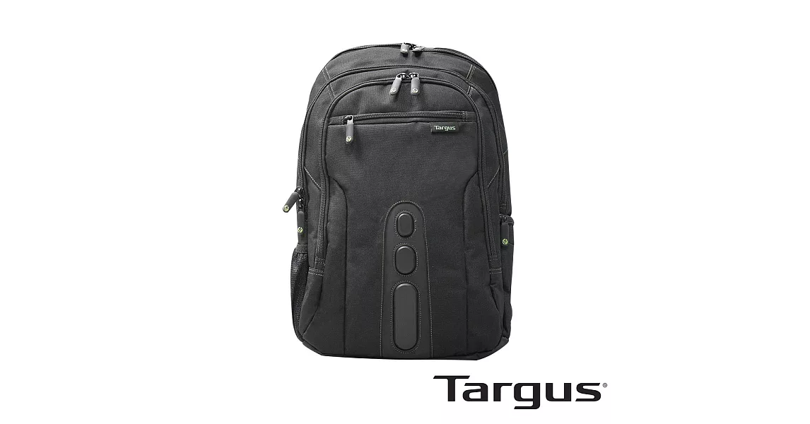 Targus Spruce 綠活環保電腦後背包 (黑色/15.6 吋筆電適用)