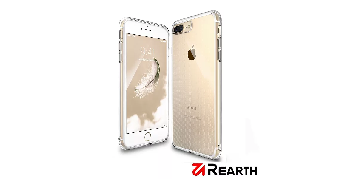 Rearth Apple iPhone 7/8 Plus (Ringke Air) 輕薄保護殼-透明