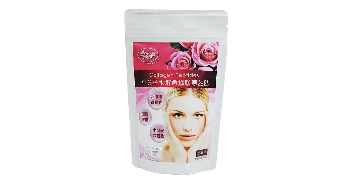 【樸優】小分子水解魚鱗膠原胜肽(100g/包)