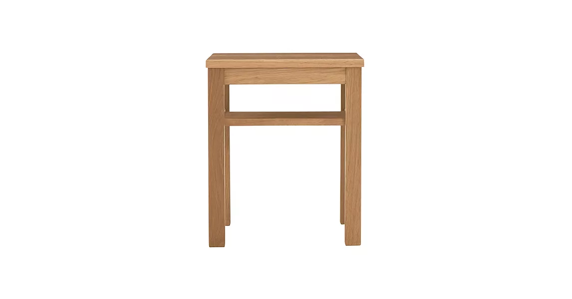 [MUJI無印良品]無垢材桌邊凳/板座/橡木