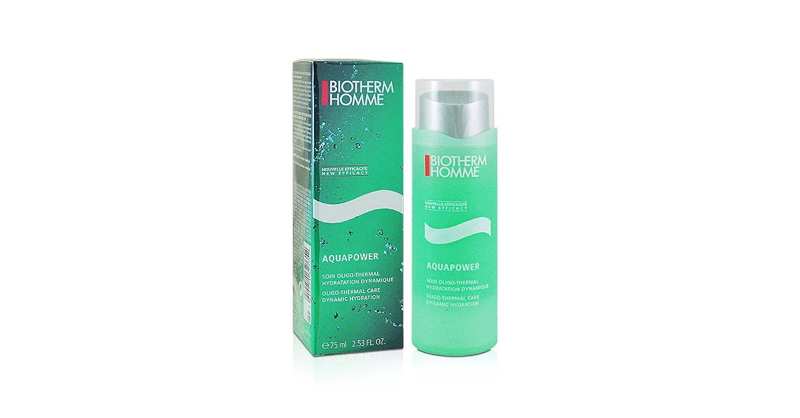 BIOTHERM 碧兒泉 男仕活泉多水激酷保濕凝膠75ml(百貨專櫃貨)