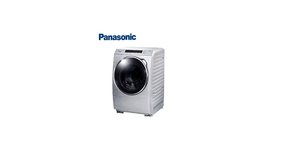 全新機種 Panasonic 14公斤ECONAVI洗脫滾筒洗衣機(NA-V158DW-L炫亮銀) (含基本運費+基本安裝)