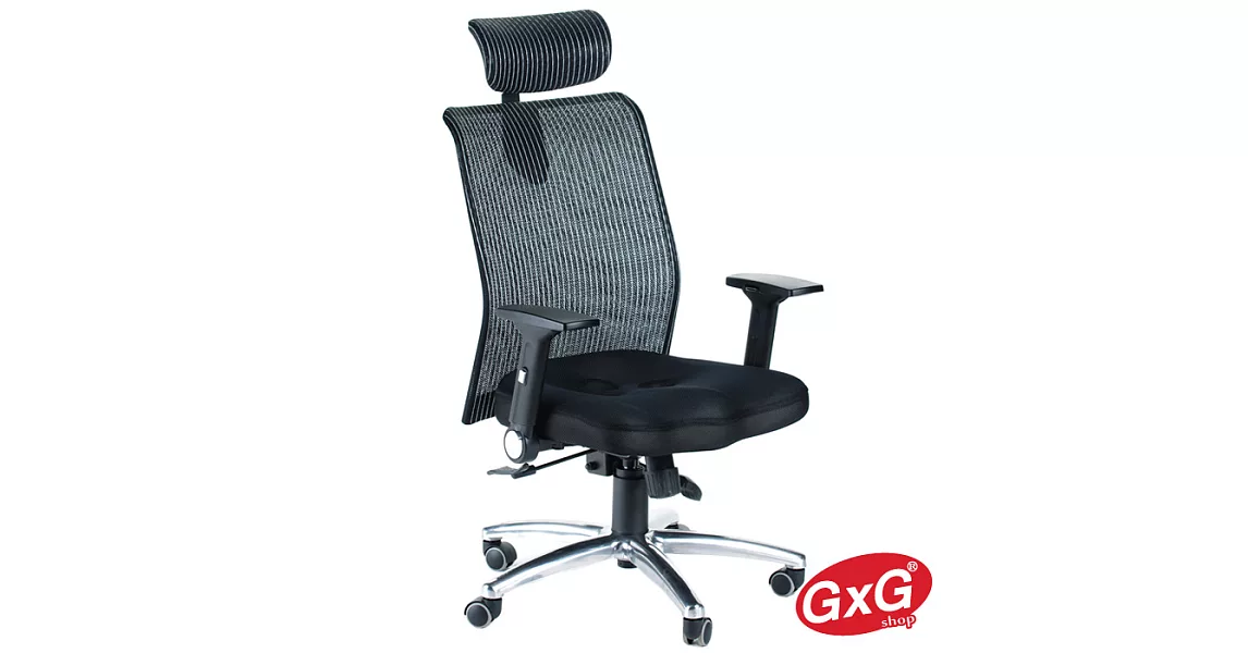 吉加吉 高背半網 電腦椅 TW-027黑色