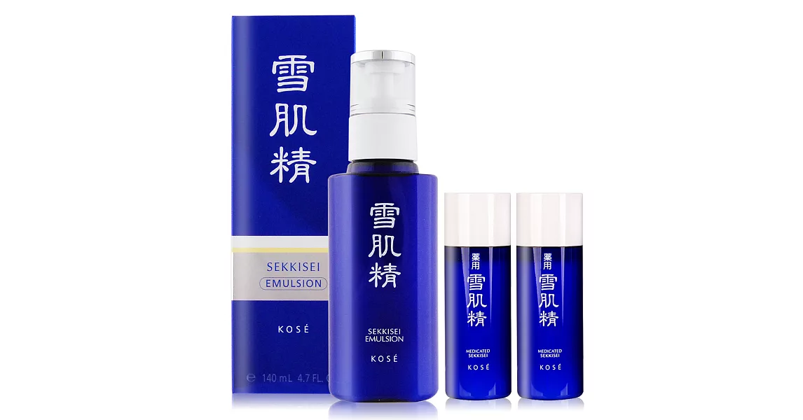 KOSE 高絲 雪肌精乳液(140ml)贈雪肌精(33ml)X2