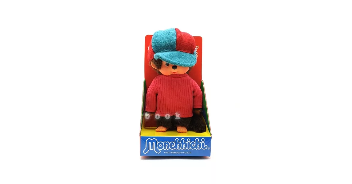 日本Sekiguchi夢奇奇monchhichi【英倫彩帽風男孩】