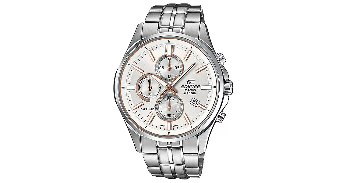 CASIO EDIFICE   秘密任務三眼賽車腕錶-EFB-530D-7AVUDR