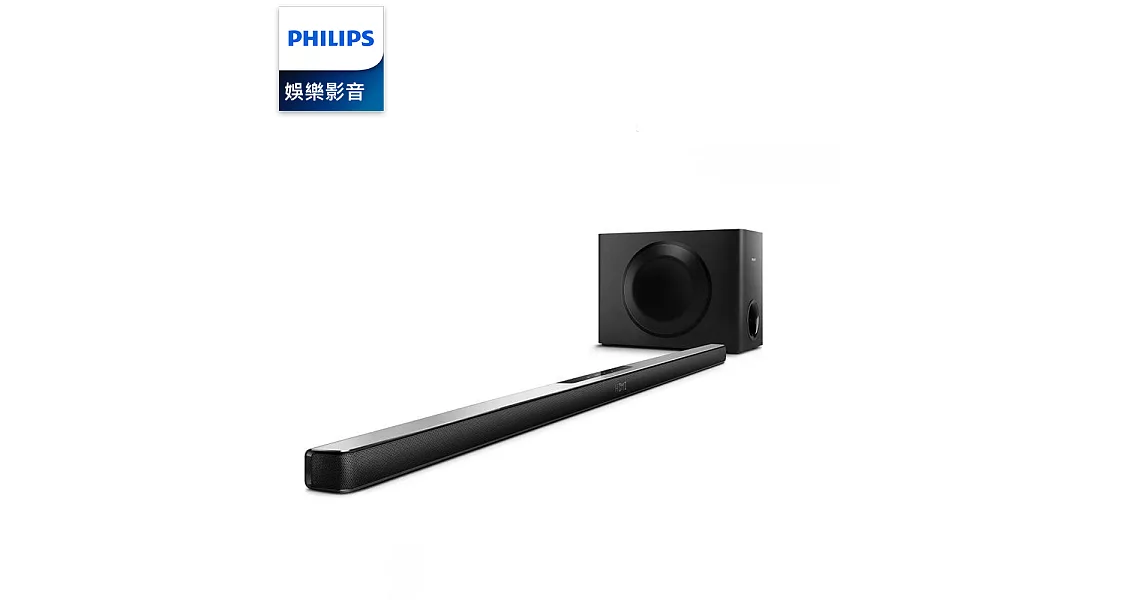 PHILIPS 飛利浦 NFC/aptX 家庭劇院喇叭 HTL7140B/HTL7140(贈2.0 HDMI線4K高畫質)