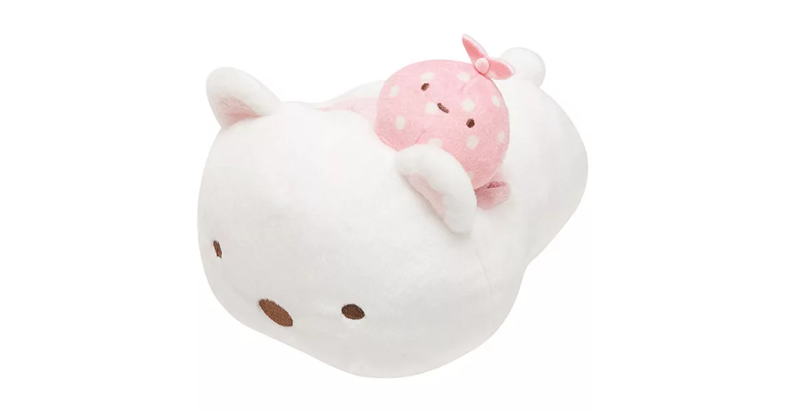 San-X 角落公仔可愛生活系列QQ公仔手機座。白熊君