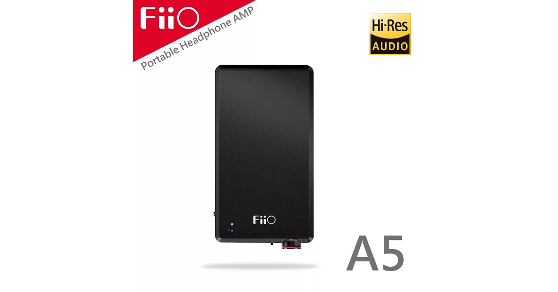 FiiO A5隨身型耳機功率放大器(黑色)