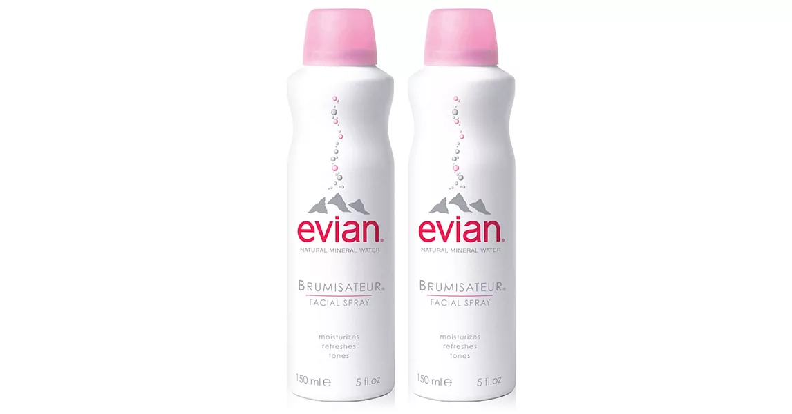 Evian愛維養 護膚礦泉噴霧150ml (2入)