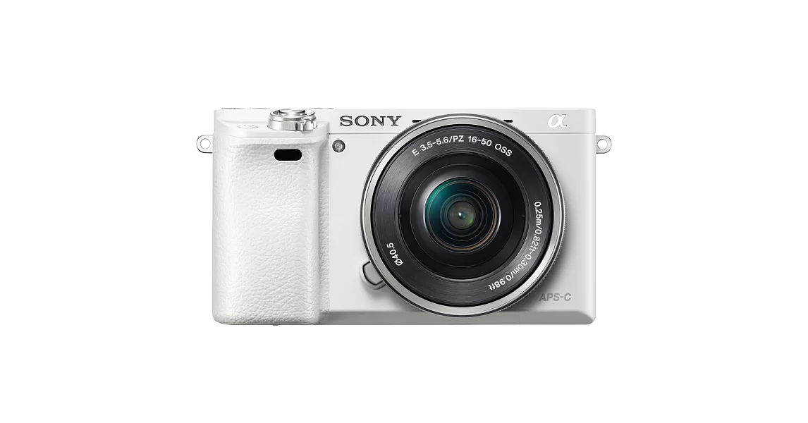 (公司貨)SONY A6000+16-50mm 變焦鏡組/白色