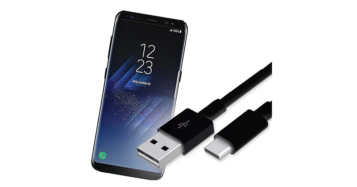 三星原廠 Samsung Galaxy S8/S8 Plus USB Type C / QC2.0 高速傳輸充電線(平輸密封包裝) EP-DG950CBE