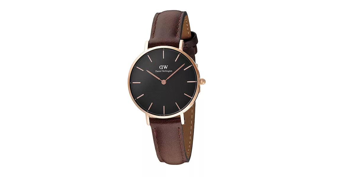 DW Daniel Wellington Classic Petite皮帶錶-DW00100165/32mm