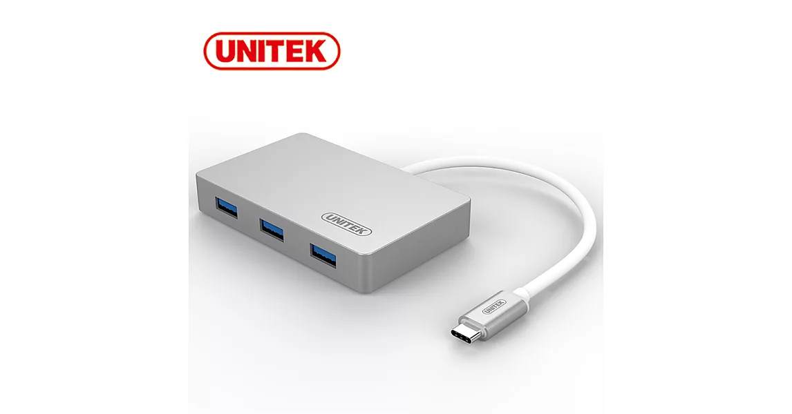 UNITEK 優越者Type-C轉USB3.0HUB(OTG)