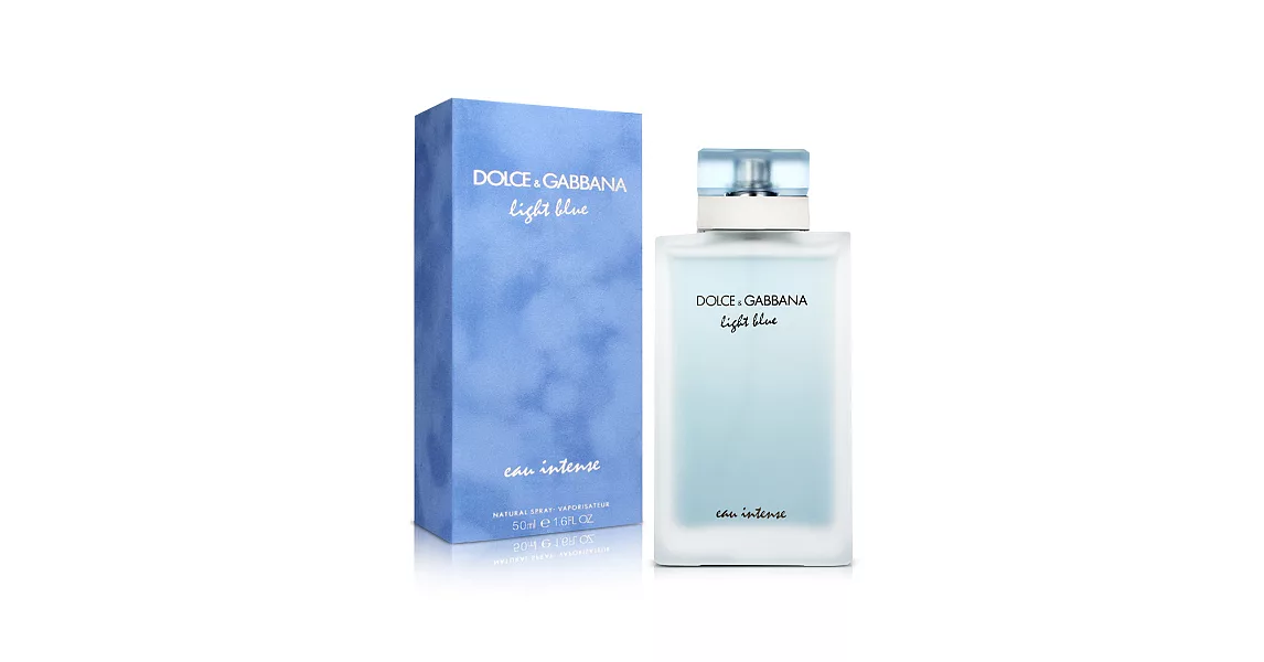 D&G Light Blue eau intense 淺藍女性淡香精(50ml)