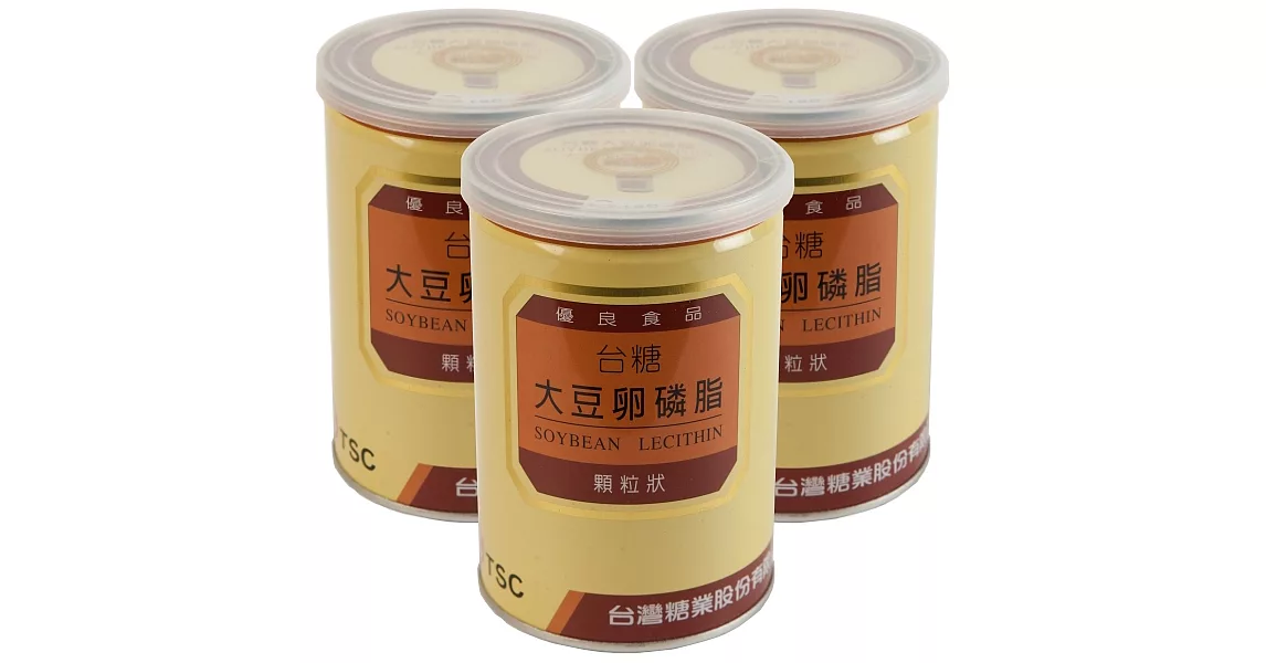 【台糖】大豆卵磷脂(200g/罐)×3罐組