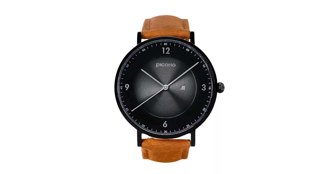 【PICONO】VINYL系列 輕薄真皮錶帶手錶 / VL-6605