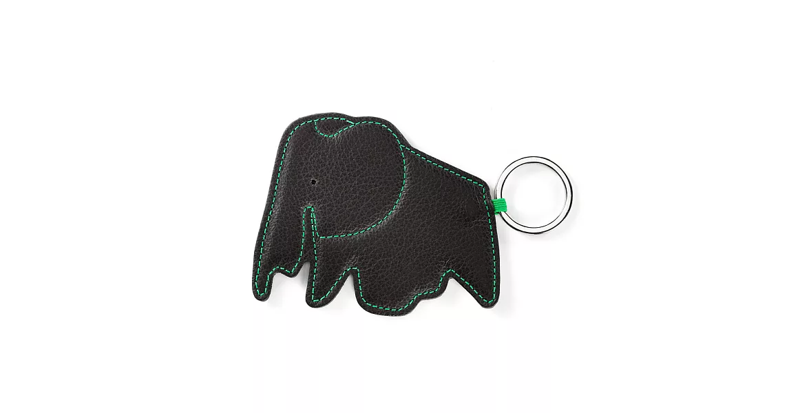 Vitra Eames Elephant Key Ring 大象皮革鑰匙圈（深咖啡）