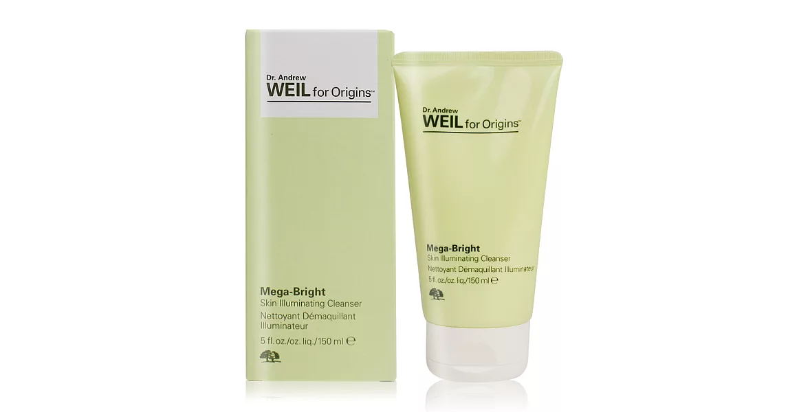 ORIGINS 品木宣言 Dr. Andrew Weil 亮白無敵潔面慕斯(150ml)-百貨公司貨