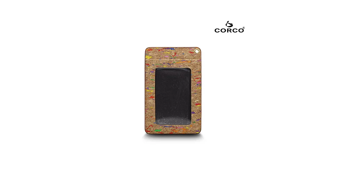 CORCO 直式軟木證件套 - 繽紛彩 (含掛繩)