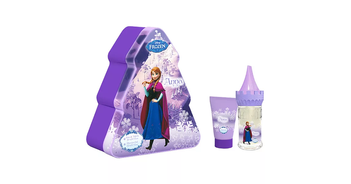 Disney Frozen 冰雪奇緣 奇幻安娜香水禮盒(淡香水50ml/沐浴膠75ml)