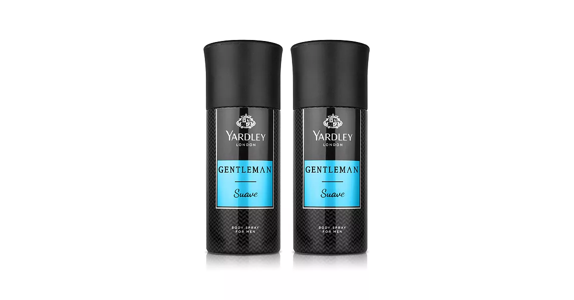 YARDLEY 雅麗 柔香男性身體噴霧(150ml)X2入