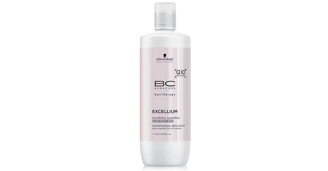 Schwarzkopf 施華蔻 BC Q10+銀緻豐彈洗髮露1000ml