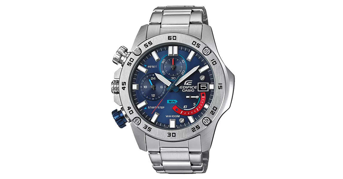 CASIO EDIFICE   未知逆轉時尚腕錶-EFR-558D-2AVUDF