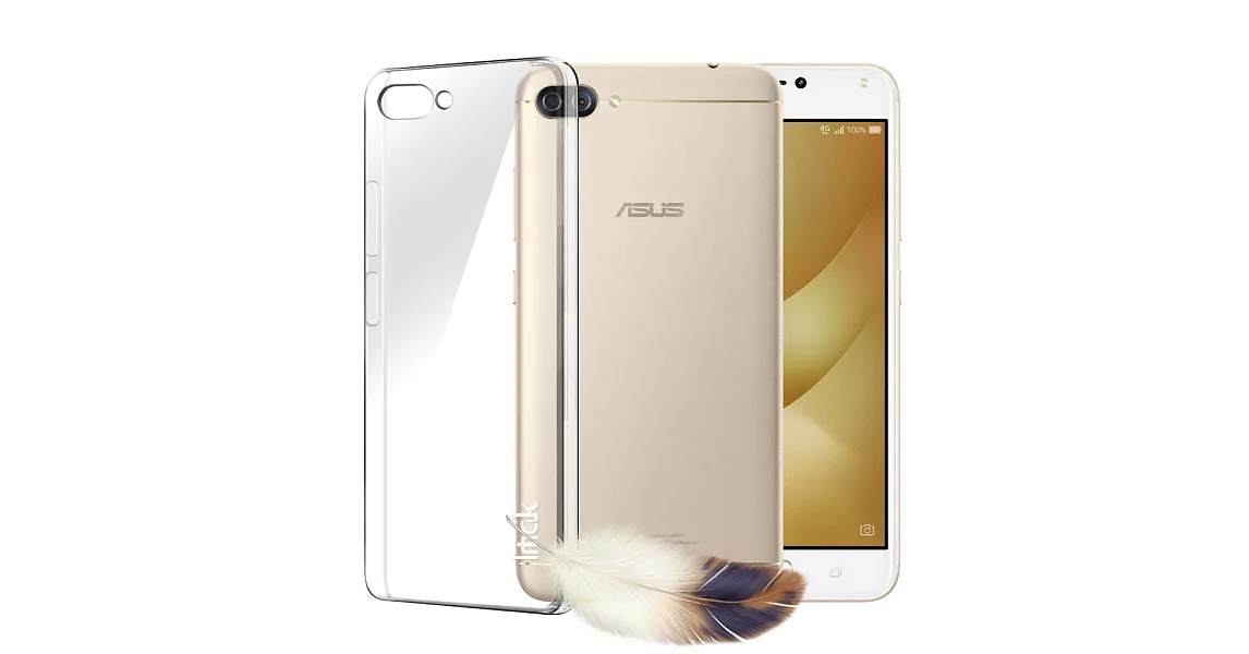 華碩 ASUS ZenFone 4 Max (ZC554KL) 5.5吋 超薄羽翼II水晶殼 手機殼(耐磨版)