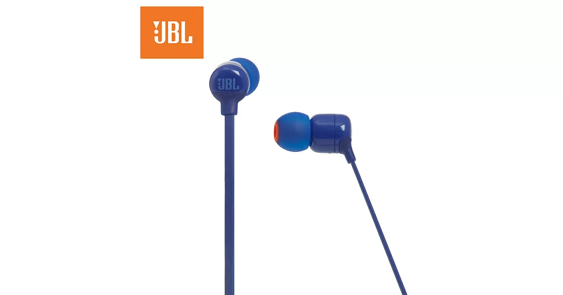 JBL T110BT 耳道式無線藍牙耳機藍色