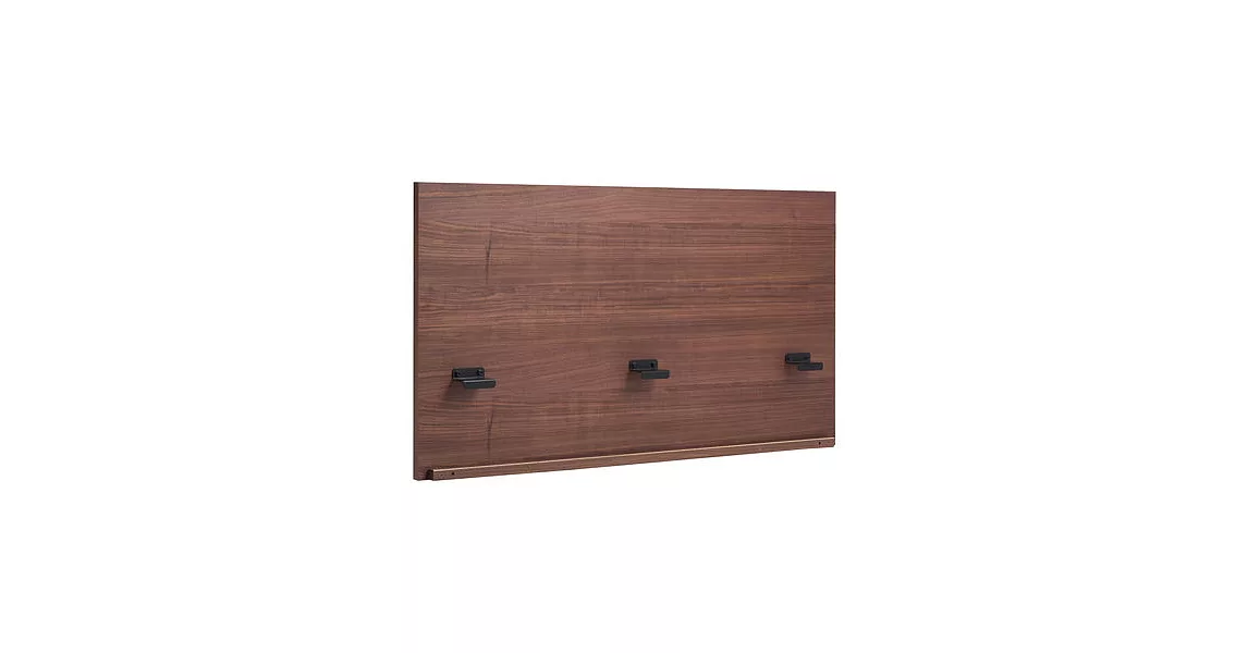 [MUJI無印良品]收納床用床頭板/胡桃木/D/雙人