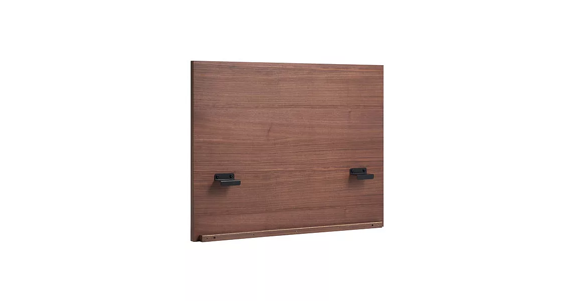 [MUJI無印良品]收納床用床頭板/胡桃木/S/單人