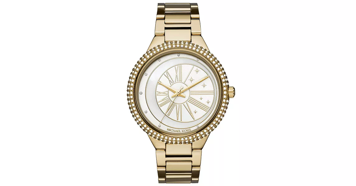 Michael Kors  月之魔法陣晶鑽時尚腕錶-MK6550