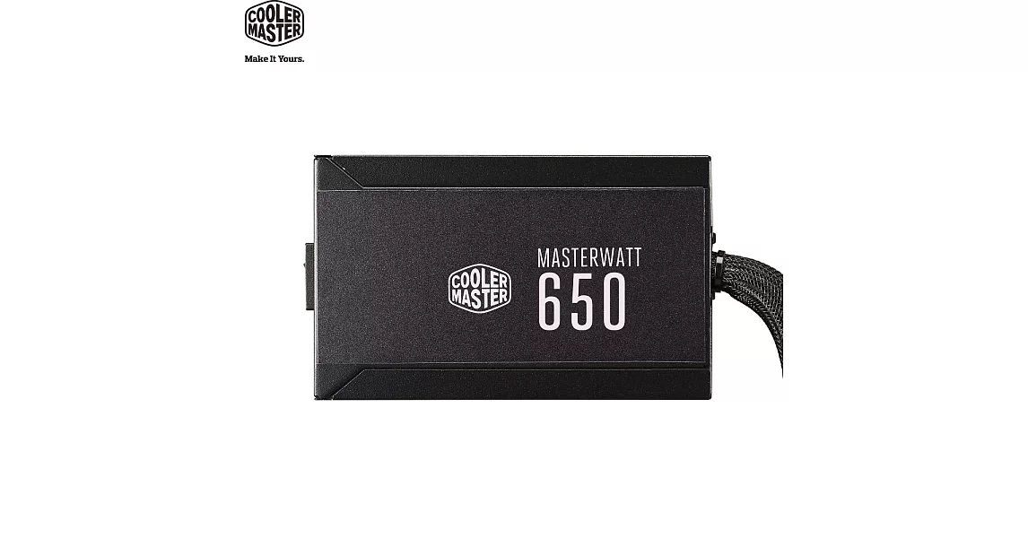 Cooler Master MasterWatt 650 銅牌半模組電源供應器