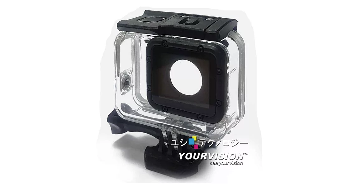 GoPro HERO 6 / HERO 5 副廠 雙效防水殼 防水保護殼(附可觸控背板及活動基座)