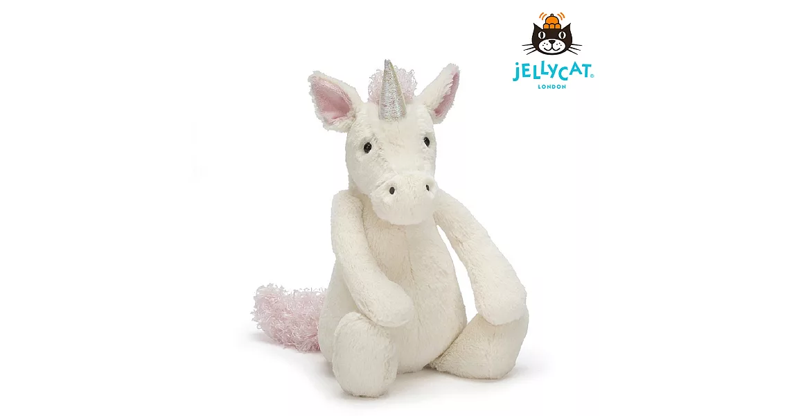 英國 JELLYCAT 經典安撫玩偶 (31cm Unicorn 獨角獸)