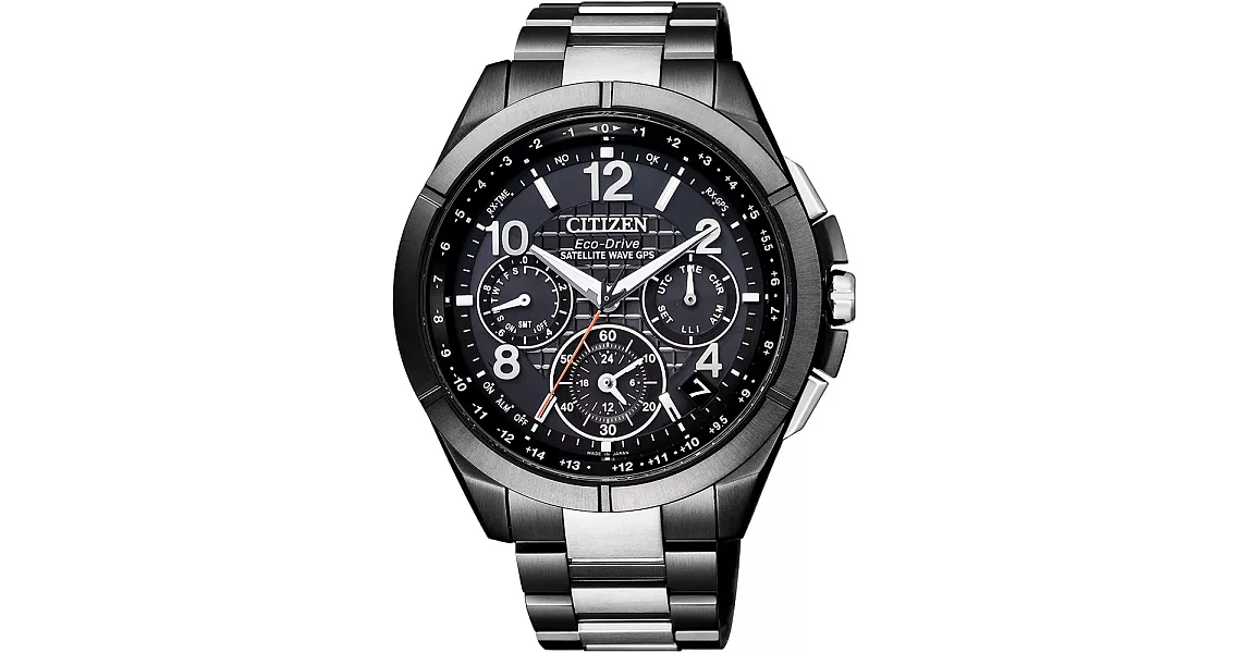 CITIZEN 宇宙報時站衛星對時腕錶-CC9075-52E