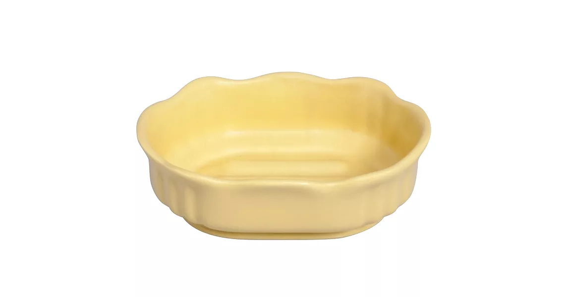 《EXCELSA》Spa陶製花苞肥皂盒(黃)