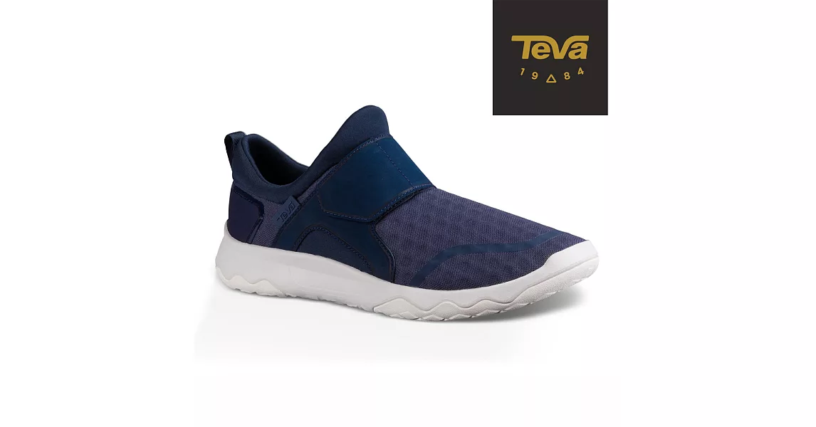 TEVA 美國 男 Arrowood Slip On 輕量休閒鞋-US8海軍藍