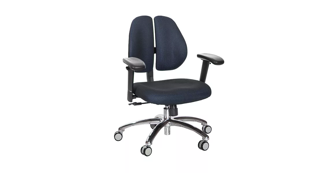 GXG 短背成泡 雙背椅 (鋁腳/升降滑面扶手) TW-2990LU6 請備註顏色