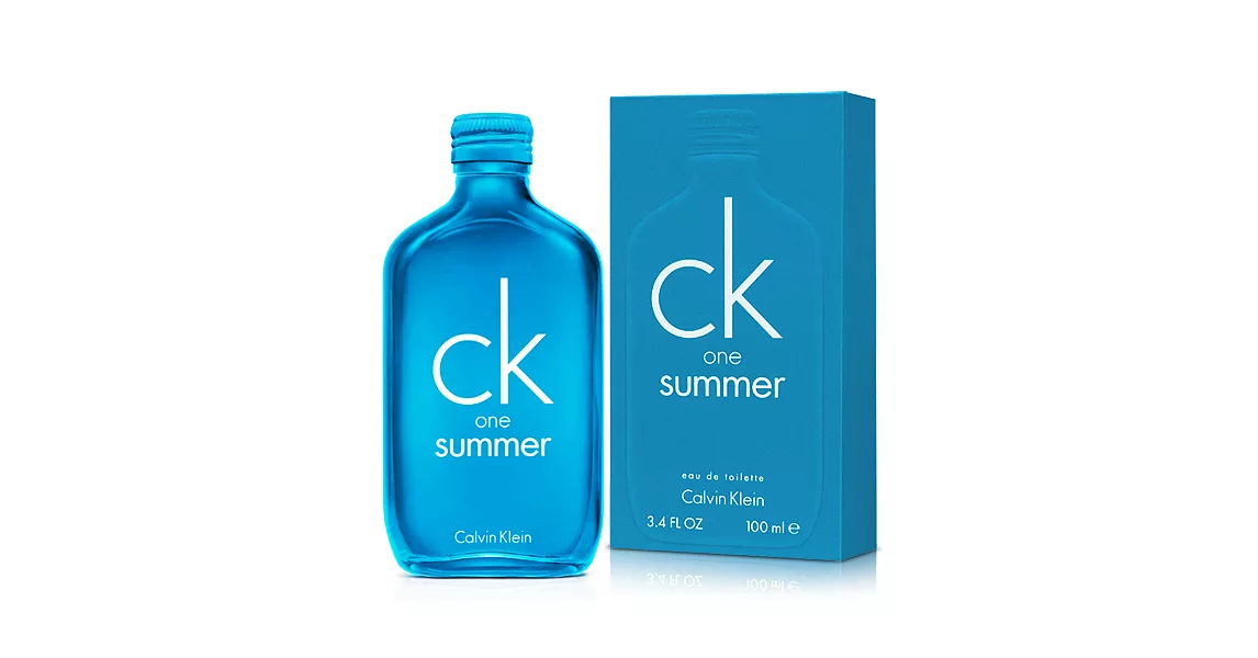 CK one Summer 中性淡香水-2018夏日限量版(100ml)