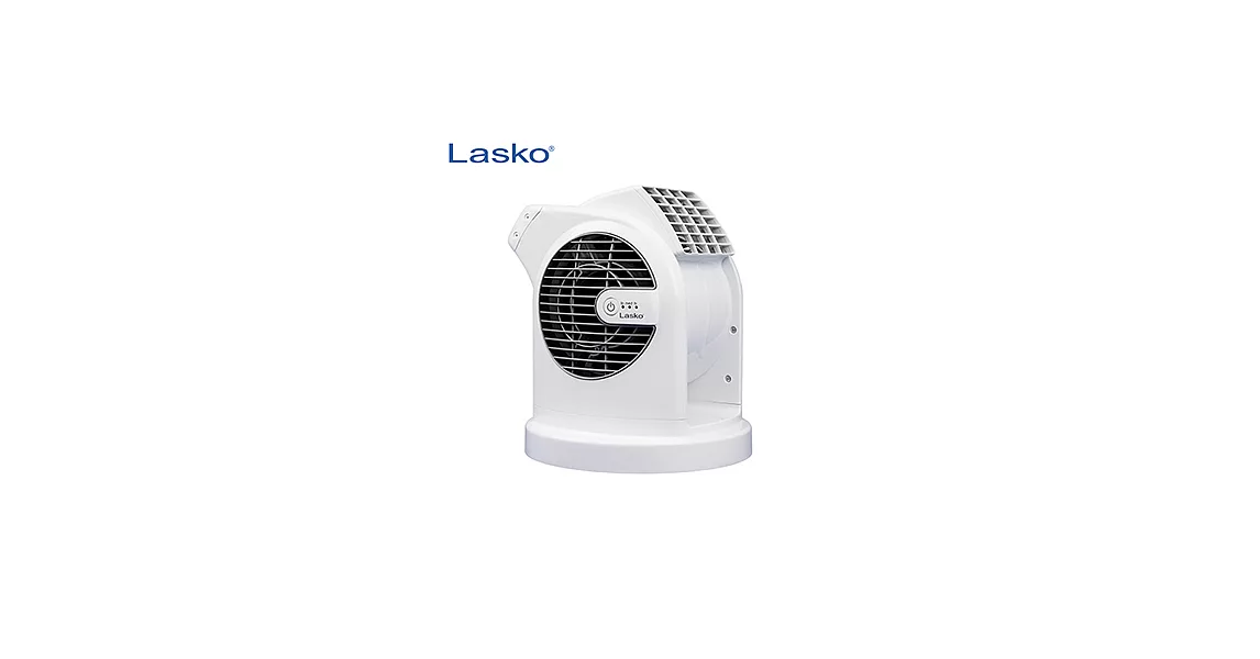 ［Lasko 美國］AirSmart智多星 小鋼砲渦輪噴射風扇-白 U11300