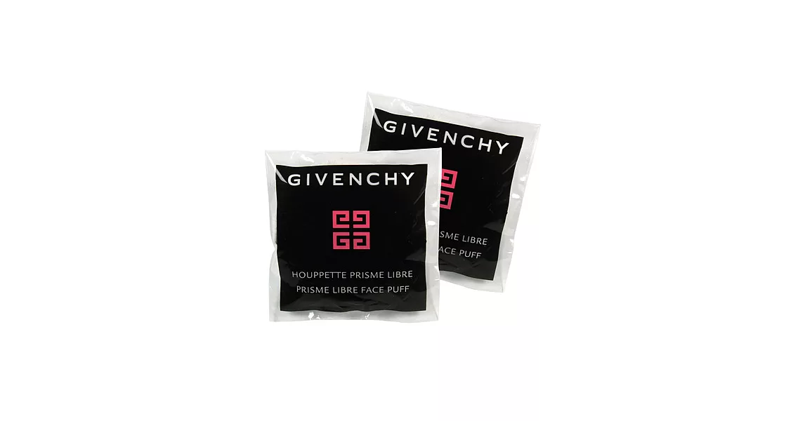 GIVENCHY紀梵希 新一代魅力4G幻彩蜜粉粉撲*2