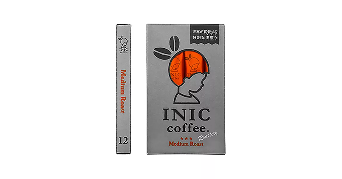 【日本INIC coffee】中烘焙咖啡Medium Roast〈12入組〉